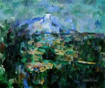 Montaña Santa Victoria de Lauves Paul Cezanne Pinturas al óleo